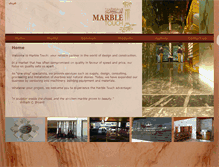 Tablet Screenshot of marbletouch.net